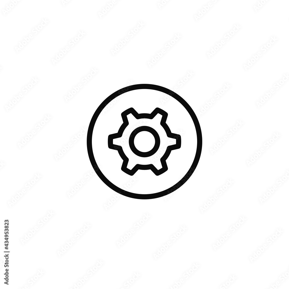 Settings tools icon. Vector illustration Settings tools icon. Vector illustration