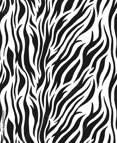 Zebra skin seamless pattern