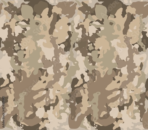 Camo vector pattern - desert camo