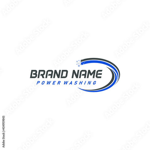 Power Washing vector Logo tamplate for your brand