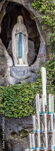 Grotte de Massabielle, Lourdes, France  photo