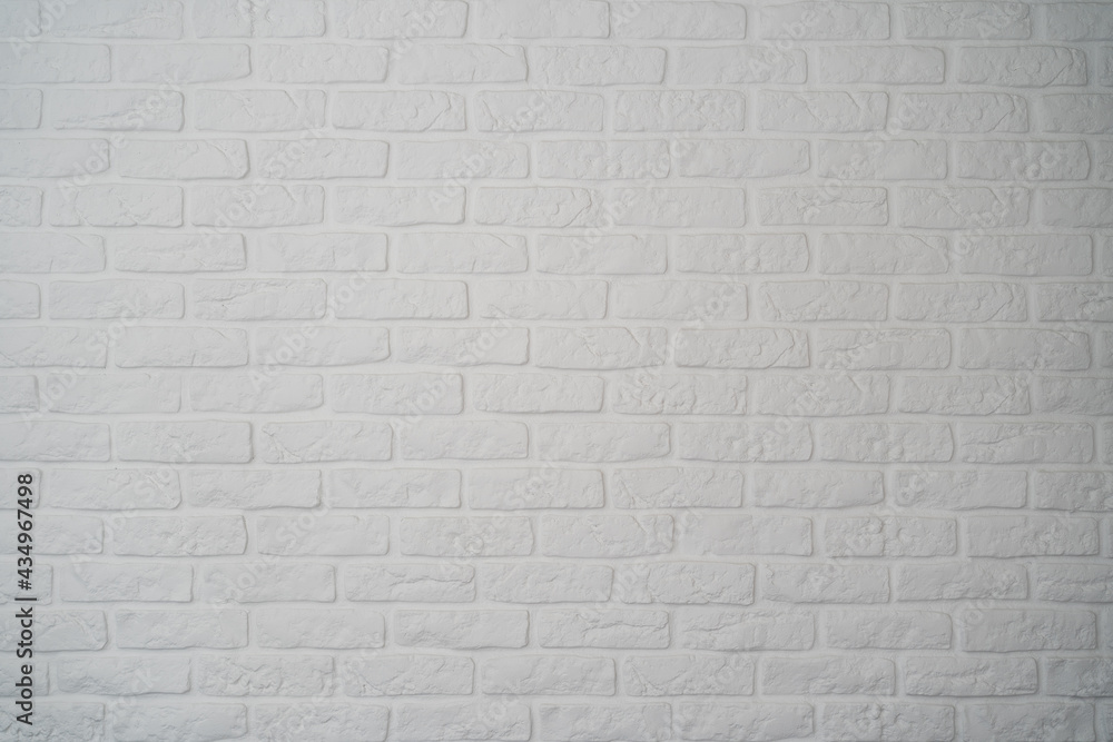 Naklejka premium biała ceglana ściana, tło
