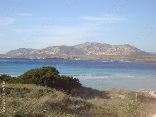 view of the coast of the la pelosa