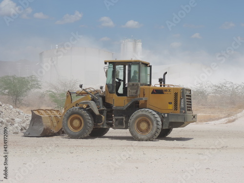 bulldozer at work