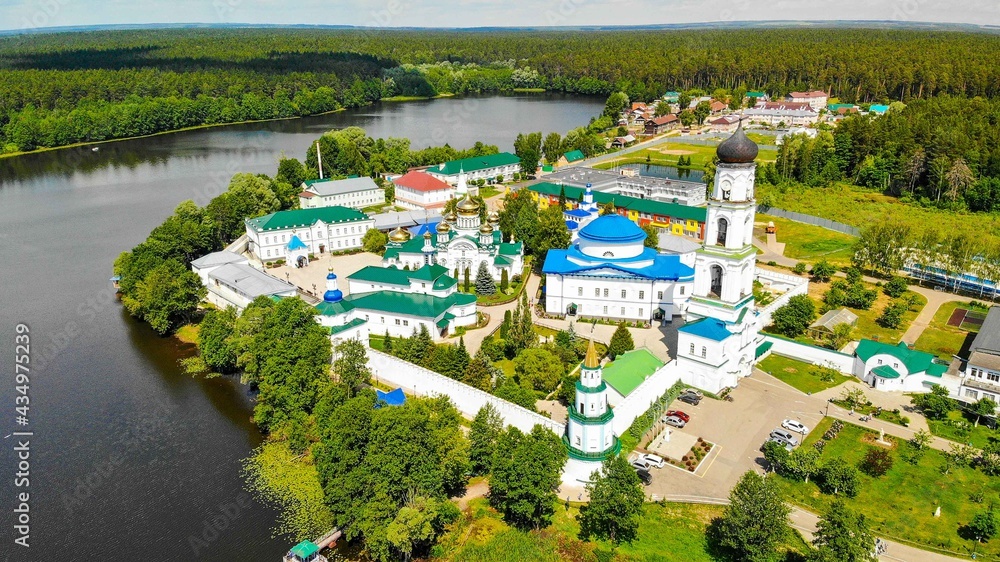 Raifsky Bogoroditsky monastery Kazan
 created by dji camera