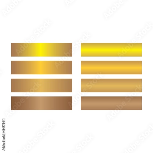 golden gradien vector design
