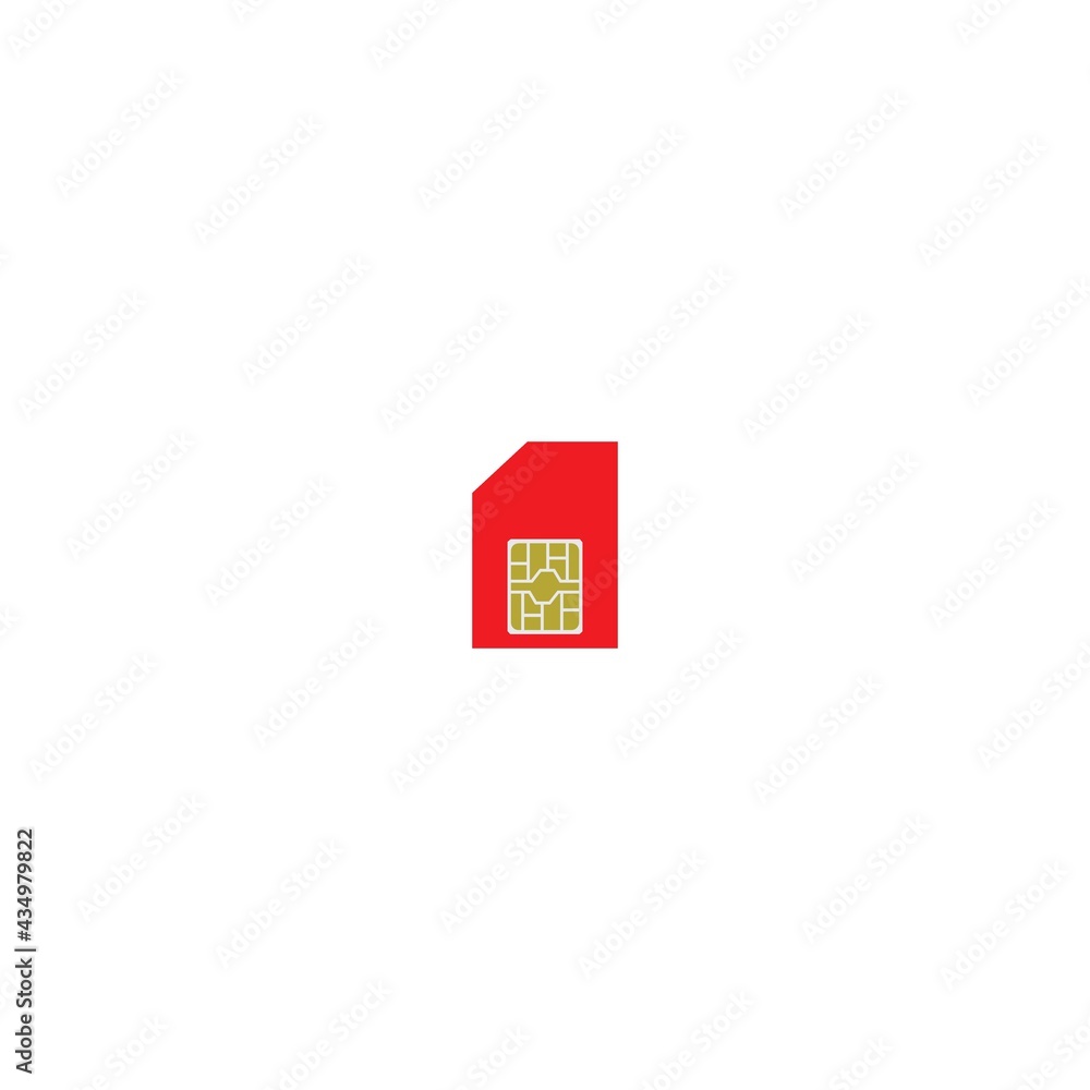 Card, gsm, mobile, phone, sim card, sim card, telephone logo template vector icon illustration Card, gsm, mobile, phone, sim card, sim card, telephone logo template vector icon illustration