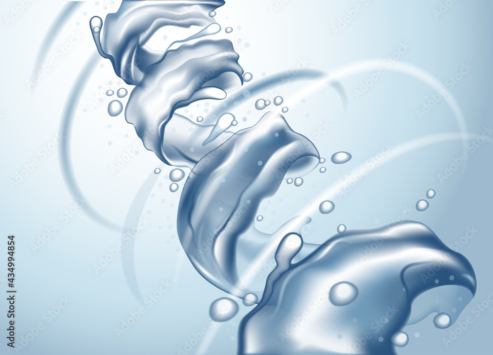 custom made wallpaper toronto digital3d realistic vector water swirl . Water special effect