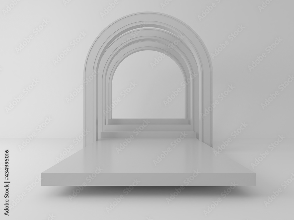 3d rendering of circle podium for show product 3d rendering of circle podium for show product
