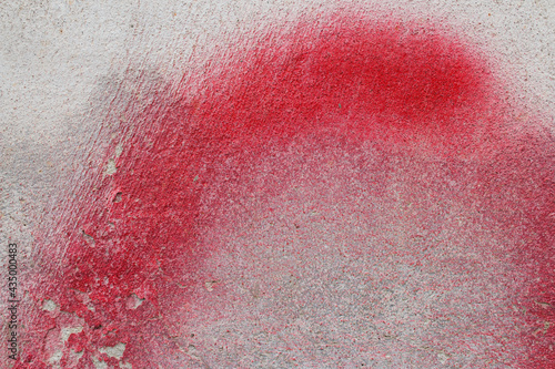 Obraz na płótnie Old red cement background , red cement wallpaper w salonie
