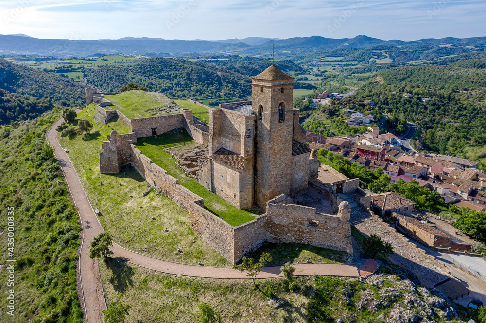 castle of Benabarre, Ribagorza Counts castle, Huesca spain