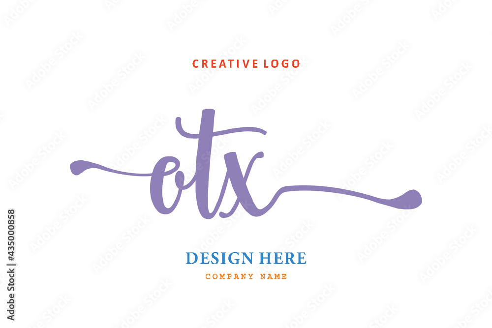 OTX lettering logo is simple, easy to understand and authoritative OTX lettering logo is simple, easy to understand and authoritative