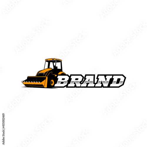 Excavator logo template, Perfect for businesses related to construction