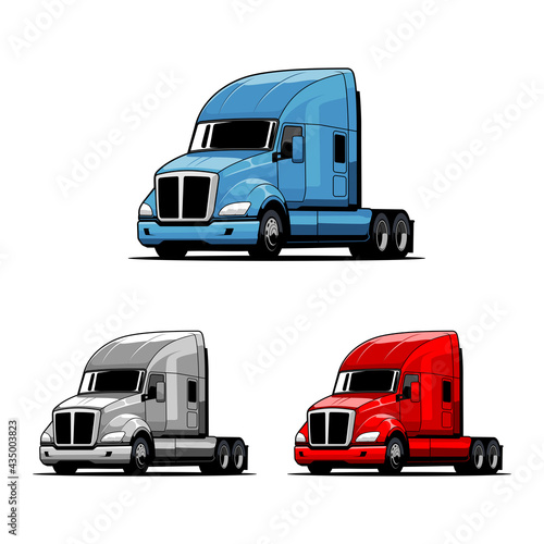 truck vector 