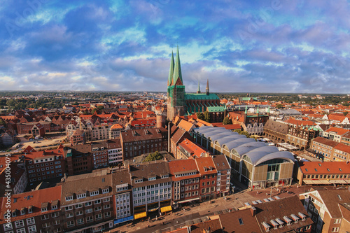 Lübeck City Panorama