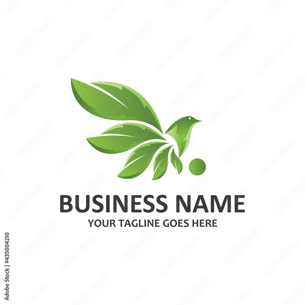 Simple hummingbird symbol vector logo Simple hummingbird symbol vector logo
