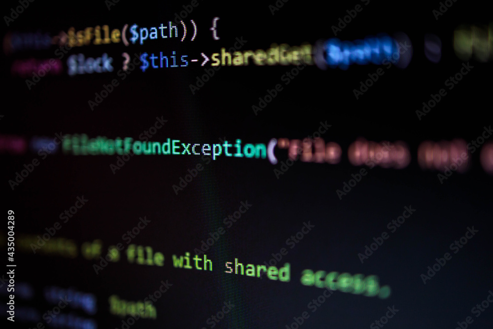 Programming, code on the display Programming, code on the display