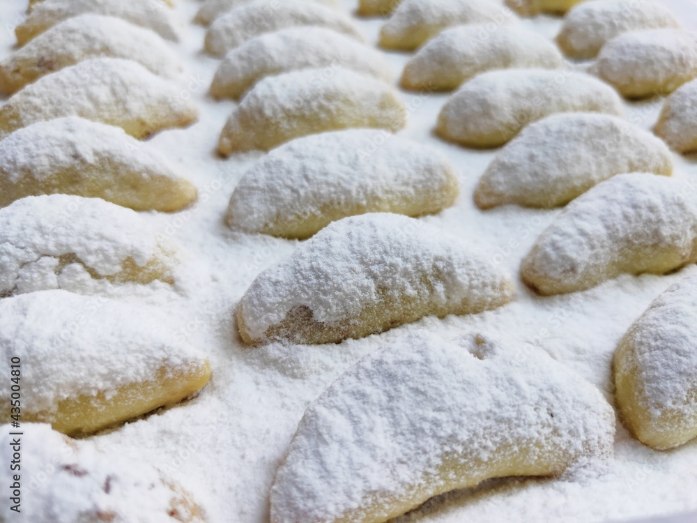 Putri Salju. Cookies for Ramadhan and Idul Fitri, The Great Islamic Day. Selective Focus. Putri Salju. Cookies for Ramadhan and Idul Fitri, The Great Islamic Day. Selective Focus.