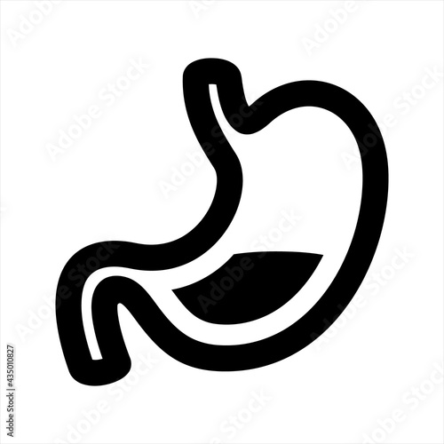 Gastroenterology icon  vector and glyph