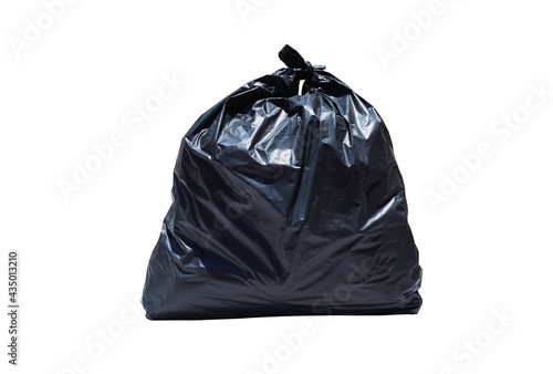 Garbage bags isolated on white background. Garbage bags isolated with clipping path. © niwat