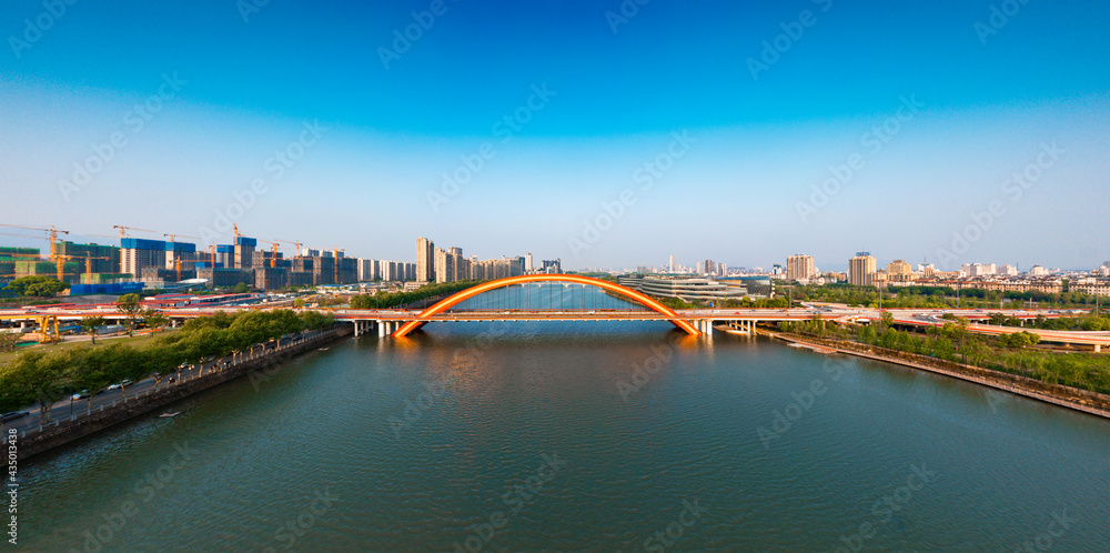 Shuanglong Bridge, Jinhua City, Zhejiang Province, China