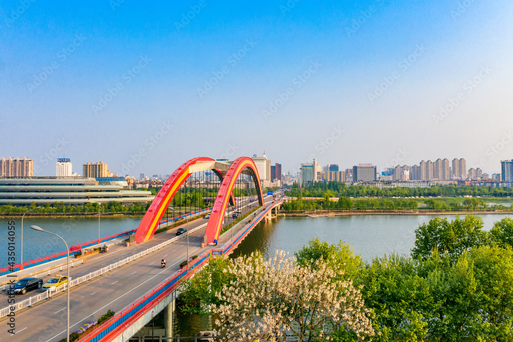 Shuanglong Bridge, Jinhua City, Zhejiang Province, China Shuanglong Bridge, Jinhua City, Zhejiang Province, China
