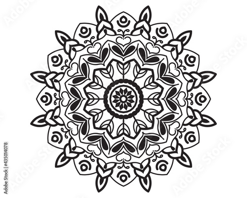Fototapeta Naklejka Na Ścianę i Meble -  Beautiful Mandala Design Pattern - Decorative Art with Stylish Look