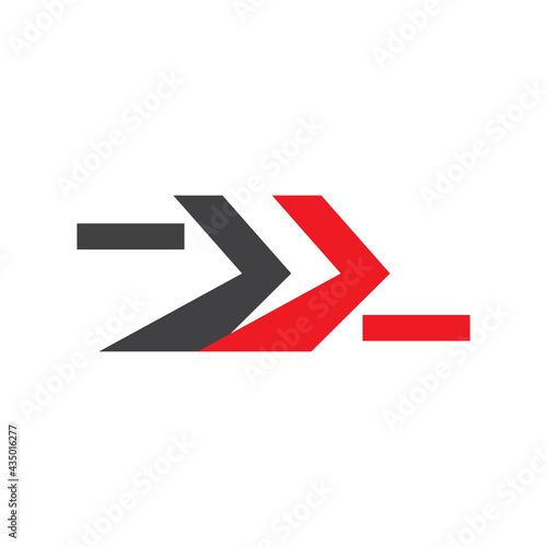 Free Download Arrow vector illustration icon Logo Template design - GFXLoad