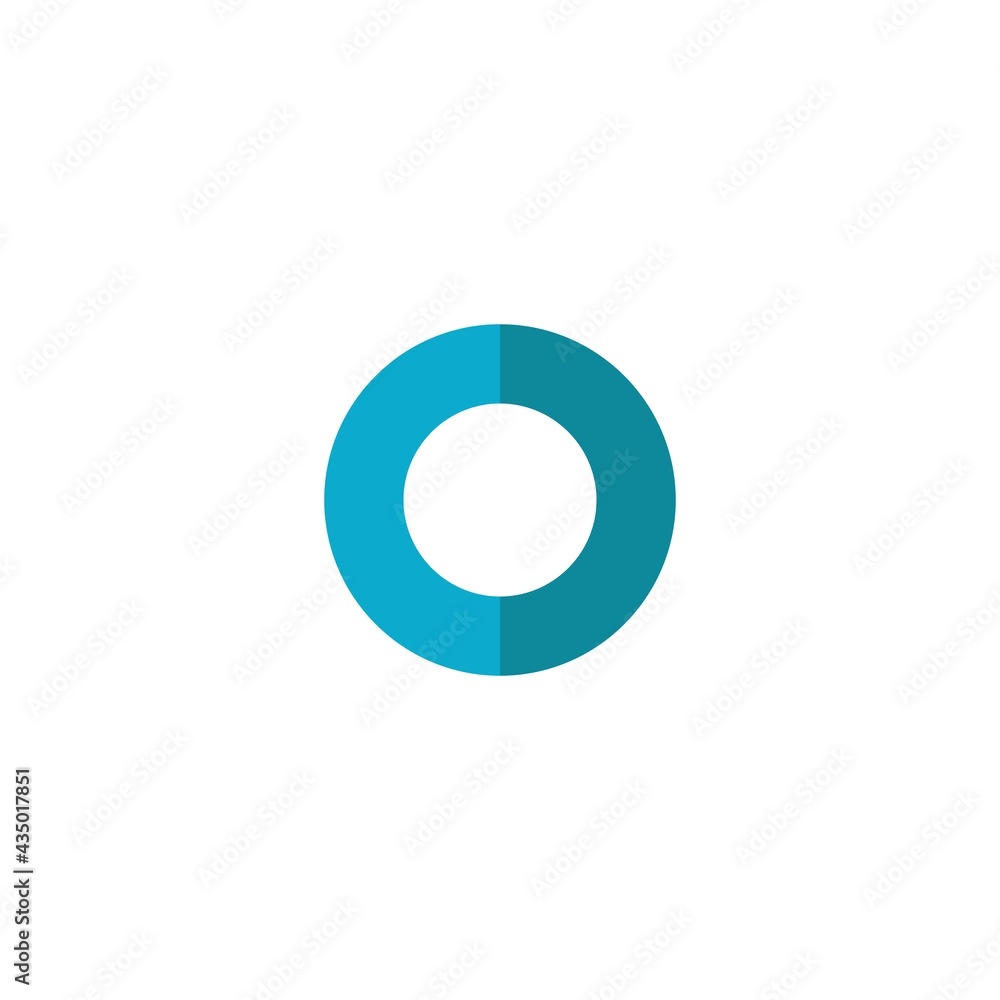 Circle vector flat design Circle vector flat design