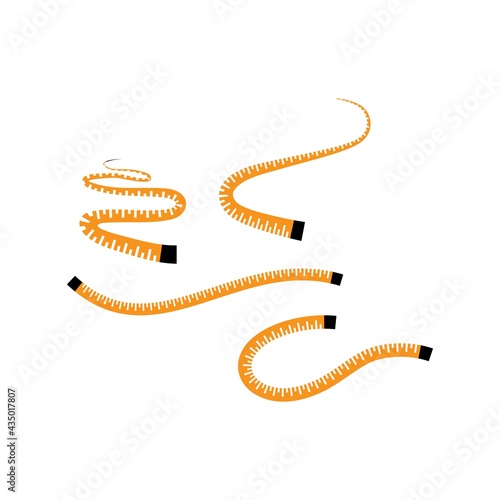 Centimeter tape icon