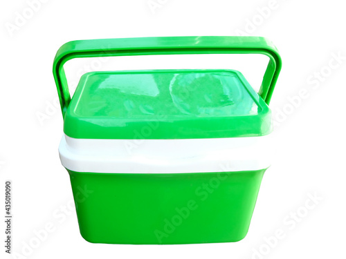 The square flask is placed separately on a white background.