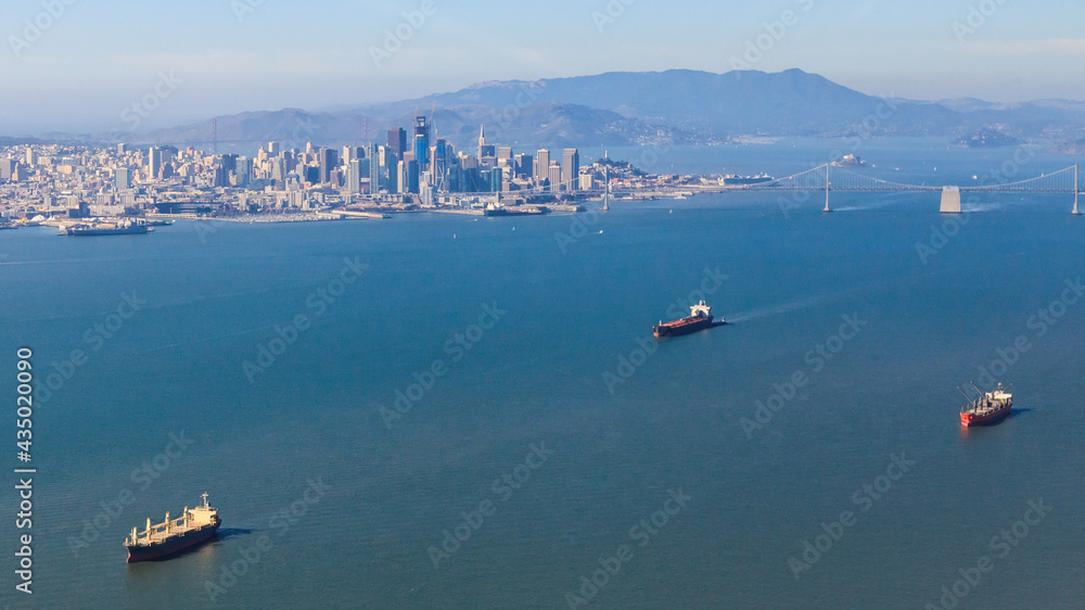 Ships in San Francisco Bay
