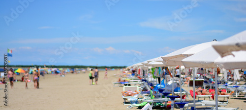 people on the beach