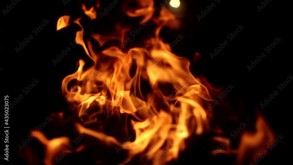Fire flame on black background. Burning fire flame. Fire texture. Fire flame on black background. Burning fire flame. Fire texture.