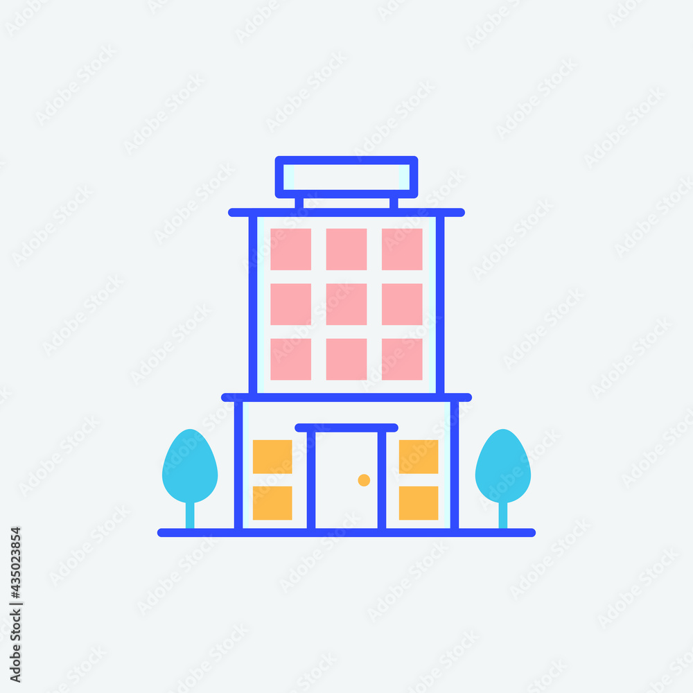 illustration of building illustration of building