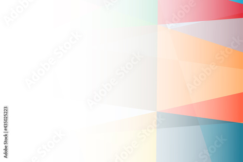 Creative minimal geometric with dynamic shapes abstract white and grey color background wallpaper.