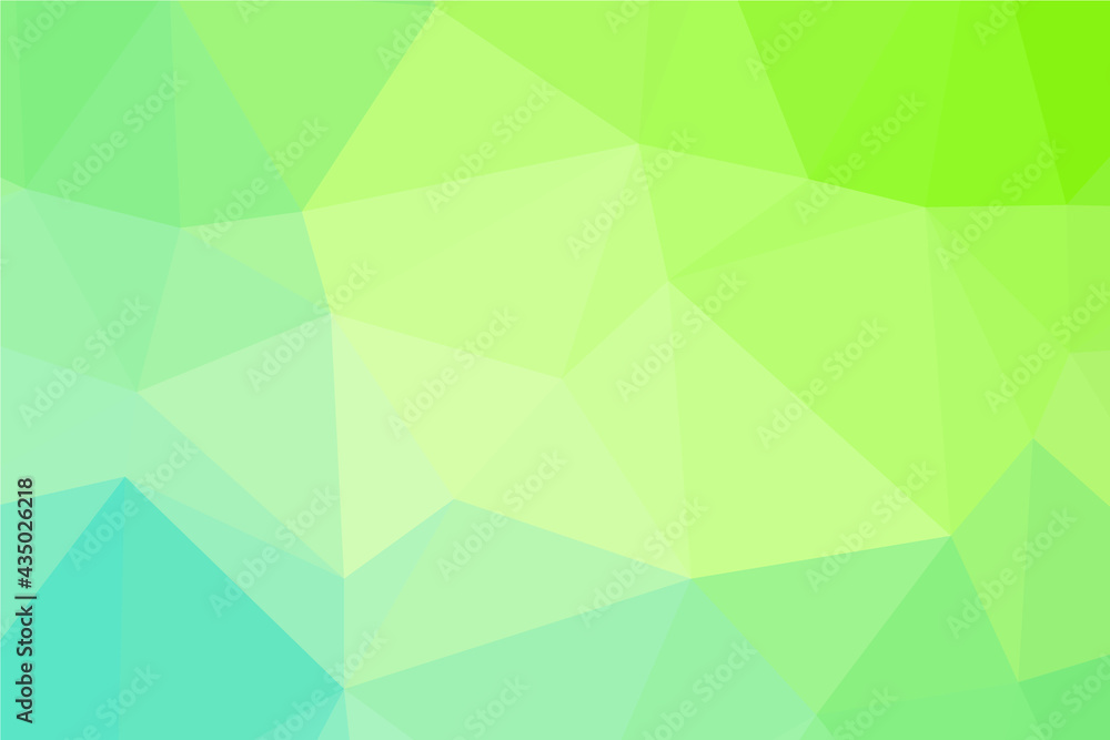 Obraz premium Bright multicolor polygon pattern. Low poly design 