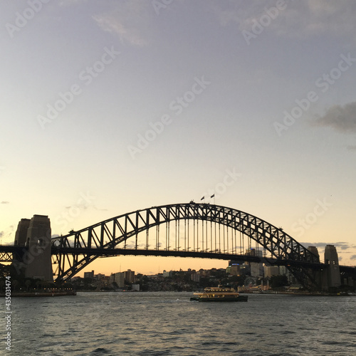 Beautiful and colourful photographs of the Harbour Bridge, Australia. © 서준 방