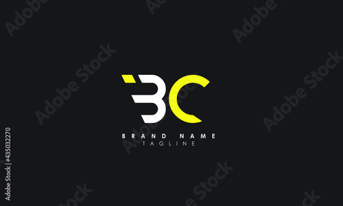 Alphabet letters Initials Monogram logo BC, CB, B and C