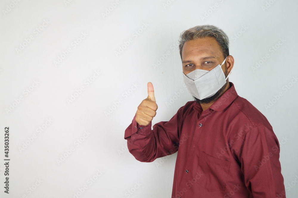 middle age man wearing mask , face mask , corona warriors . middle age man wearing mask , face mask , corona warriors .