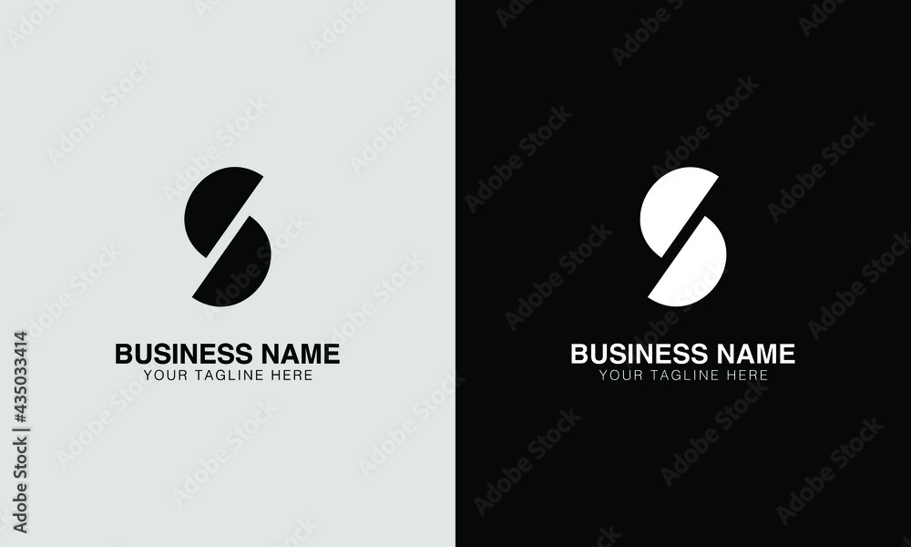 S SS initial logo | initial based abstract modern minimal creative logo ...
