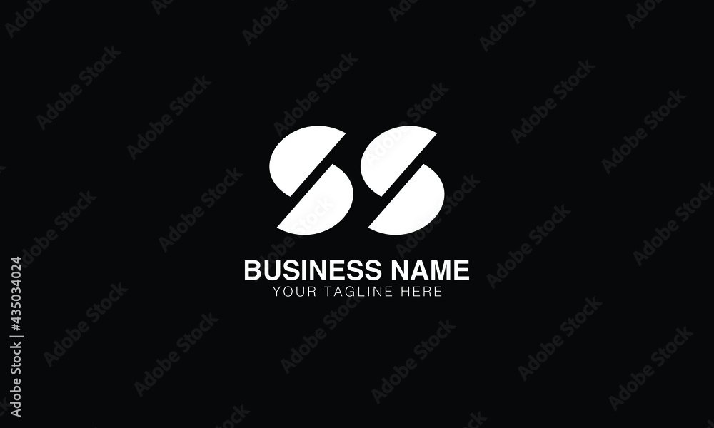 SS S initial logo | initial based abstract modern minimal creative logo ...
