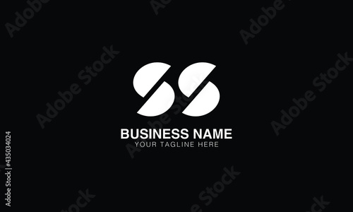 SS S initial logo | initial based abstract modern minimal creative logo, vector template image. luxury logotype logo, real estate homie logo. typography logo. initials logo