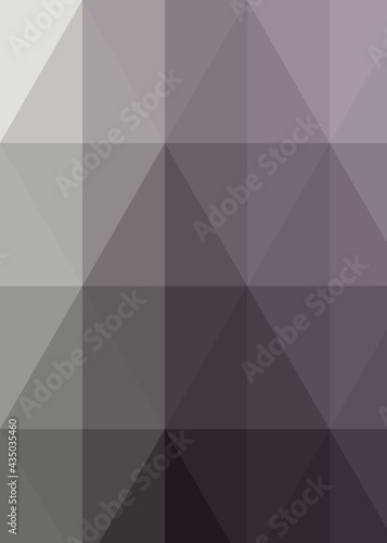 Abstract color Low-Polygones Generative Art background illustration