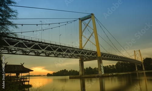 bridge over the river