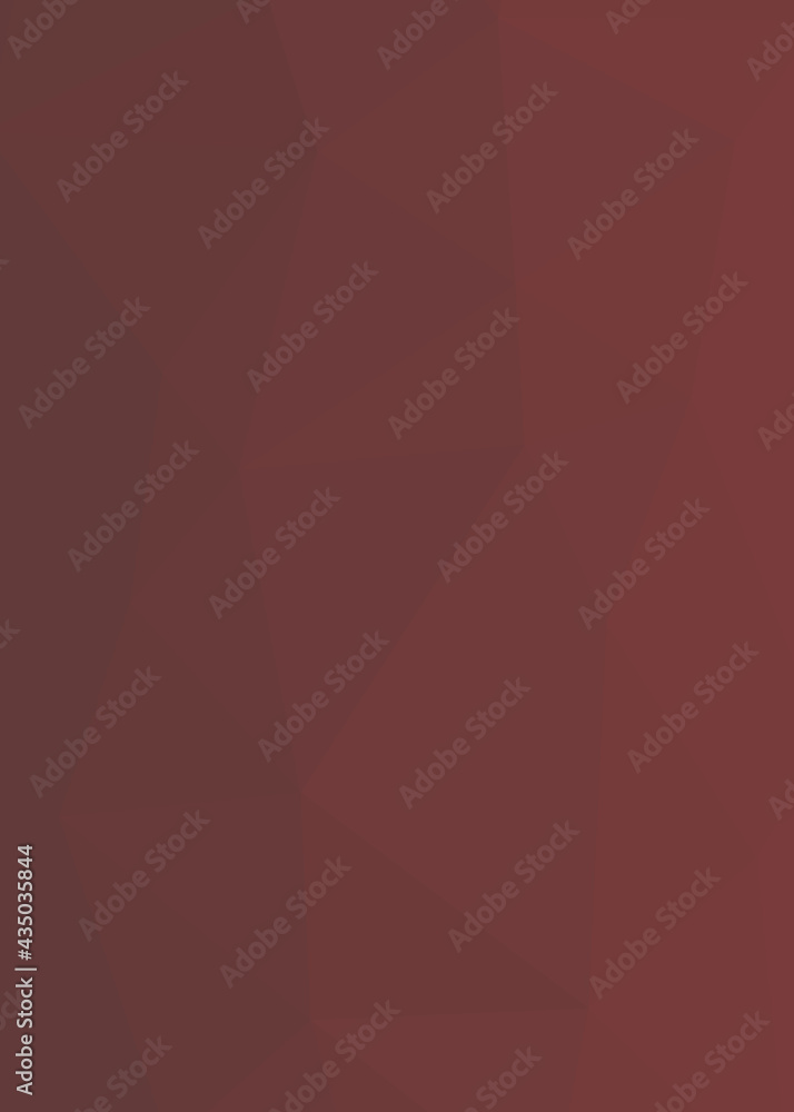 Obraz premium Abstract color Low-Polygones Generative Art background illustration