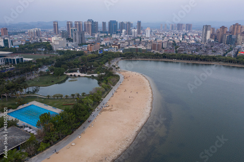 Aerial view of Mile city near Kunming, in Yunnan - China © Fabio Nodari
