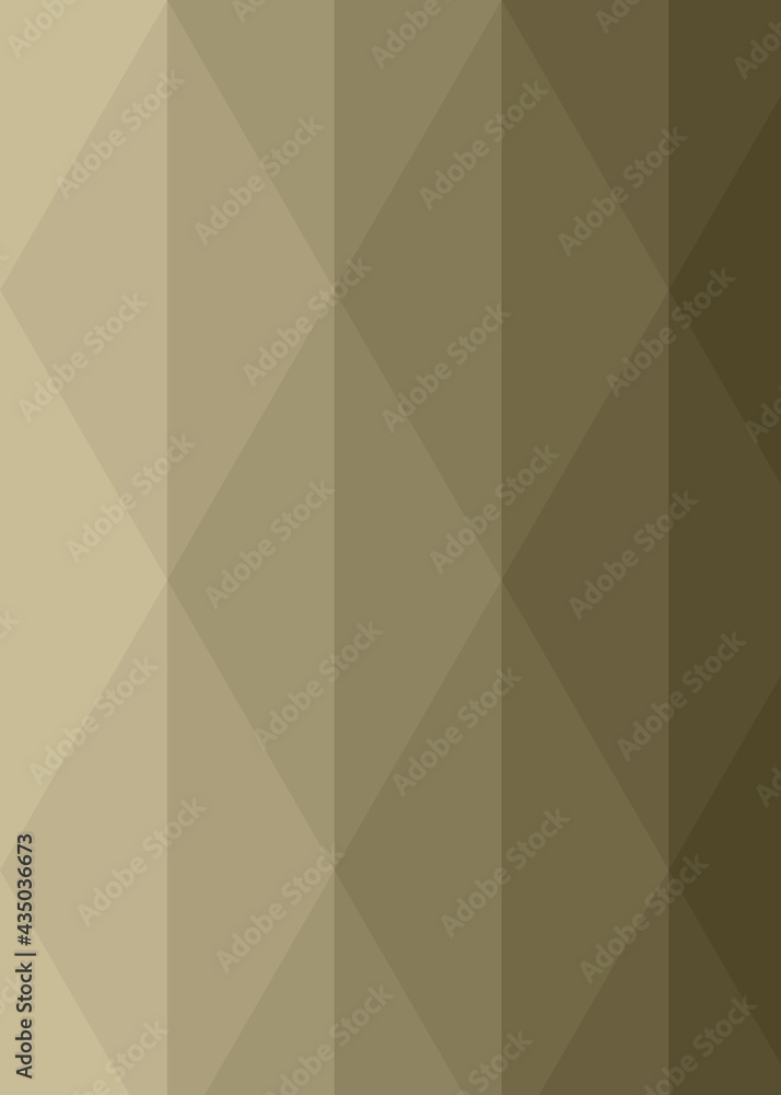 Fototapeta premium Abstract color Low-Polygones Generative Art background illustration