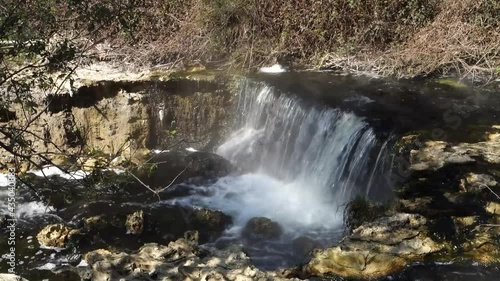 Waterfall in Wai-o-tapu