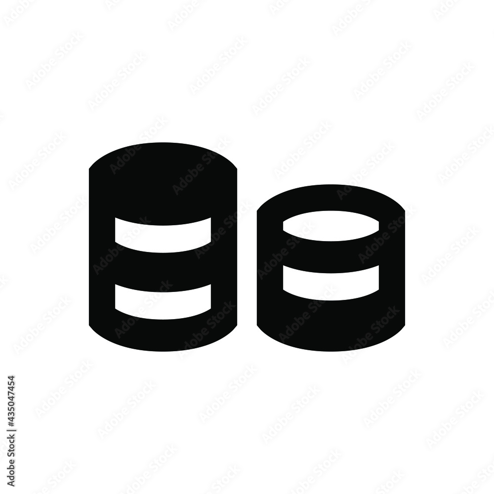Money coins icon vector graphic illustration Money coins icon vector graphic illustration
